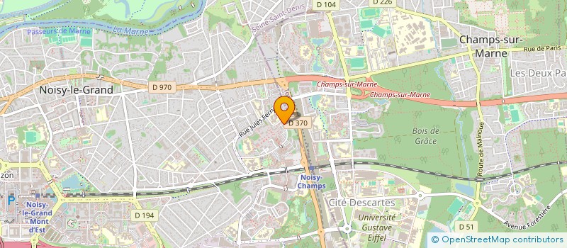 localisation de l'entreprise MONSIEUR TINOU ESSAMAMBO STRAPPAZZON à NOISY-LE-GRAND