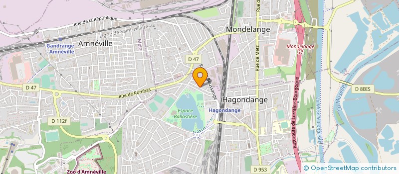 localisation de l'entreprise MONSIEUR TINOU GOMIS à HAGONDANGE