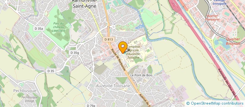 localisation de l'entreprise MONSIEUR TINSAKRE KONKOBO à AUZEVILLE-TOLOSANE