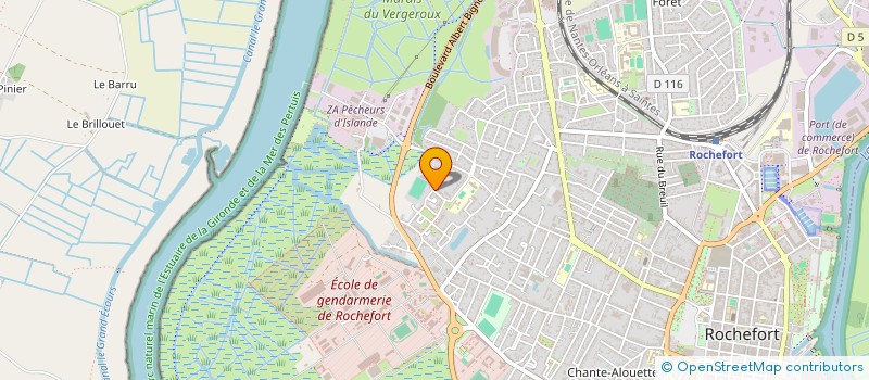 localisation de l'entreprise MONSIEUR TIO BARNABE  ROCHEFORT