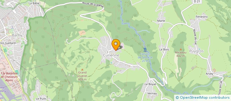 localisation de l'entreprise MONSIEUR TIPHAINE MARCON  CURIENNE