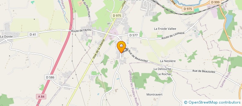 localisation de l'entreprise MONSIEUR TIPHAINE RUBIO  VILLEDIEU-LES-POELES-ROUFFIGNY