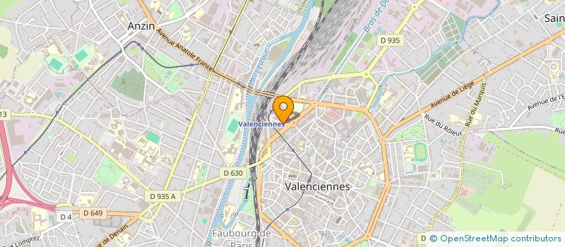 localisation de l'entreprise MONSIEUR TITE GATSONO OBAMBI  VALENCIENNES