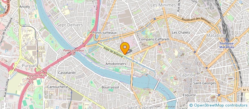 localisation de l'entreprise MONSIEUR TITO CONTU à TOULOUSE
