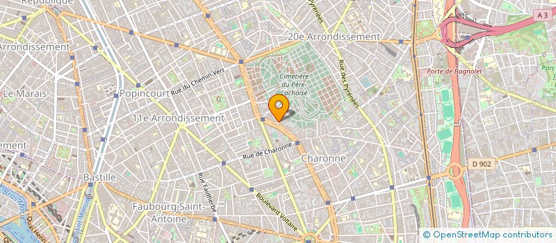 localisation de l'entreprise MONSIEUR TITO DULLION à PARIS
