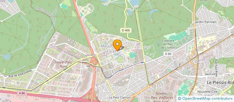 localisation de l'entreprise MONSIEUR TITO ROQUE  MEUDON