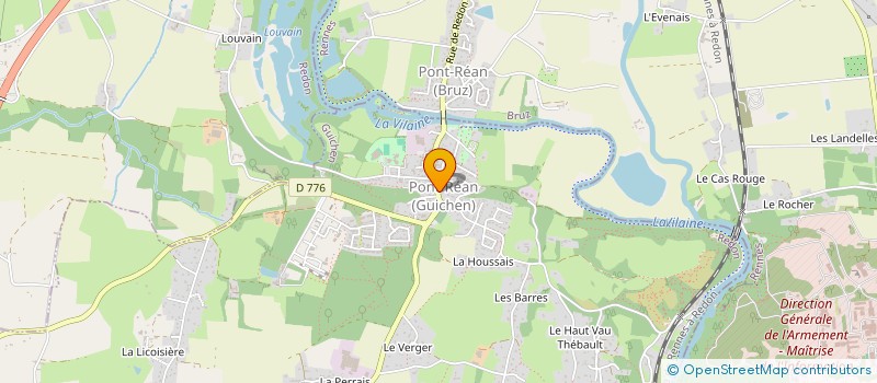 localisation de l'entreprise MONSIEUR TITOUAN ARNAULD  GUICHEN