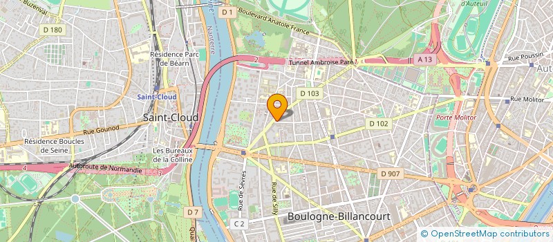 localisation de l'entreprise MONSIEUR TITOUAN BEAUCHESNE  BOULOGNE-BILLANCOURT