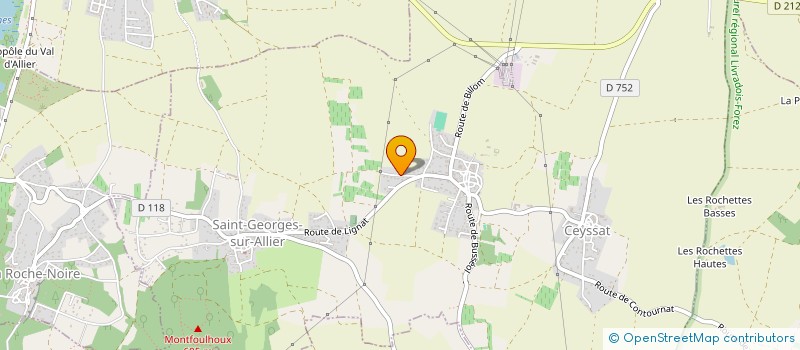 localisation de l'entreprise MONSIEUR TITOUAN BEAUREPAIRE  SAINT-GEORGES-SUR-ALLIER