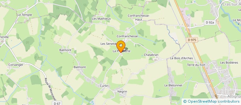 localisation de l'entreprise MONSIEUR TITOUAN BEREZIAT à SAINT-MARTIN-LE-CHATEL