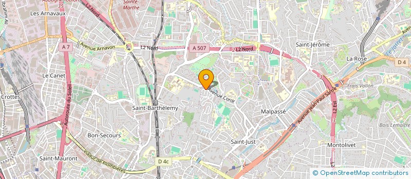 localisation de l'entreprise MONSIEUR TITOUAN BIRIEN  MARSEILLE