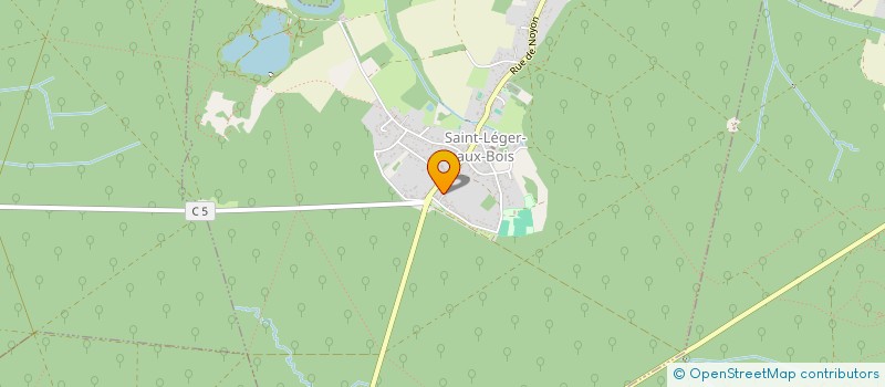 localisation de l'entreprise MONSIEUR TITOUAN BLOK  SAINT-LEGER-AUX-BOIS