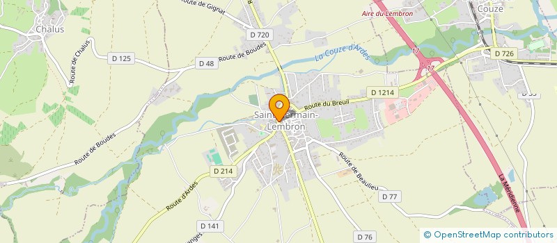 localisation de l'entreprise MONSIEUR TITOUAN BOSBOEUF  SAINT-GERMAIN-LEMBRON