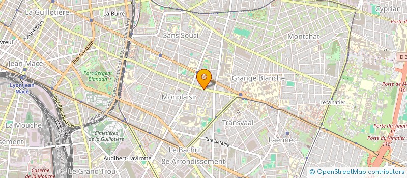 localisation de l'entreprise MONSIEUR TITOUAN BOUVIER  LYON