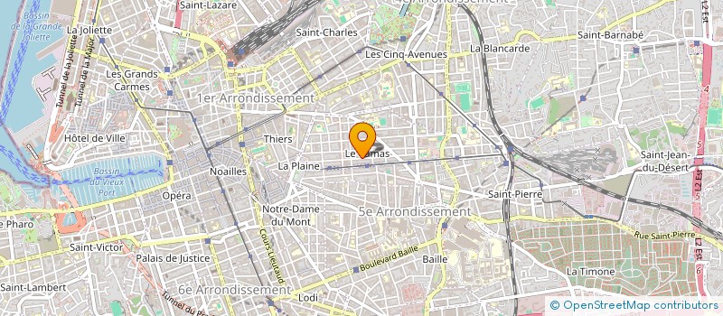 localisation de l'entreprise MONSIEUR TITOUAN BROUTIN à MARSEILLE