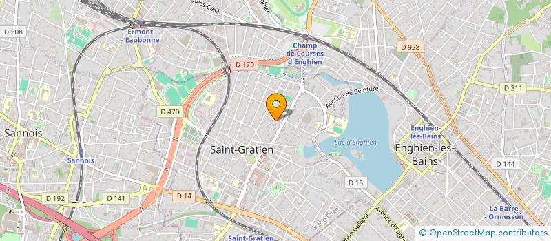 localisation de l'entreprise MONSIEUR TITOUAN BUDINI  SAINT-GRATIEN