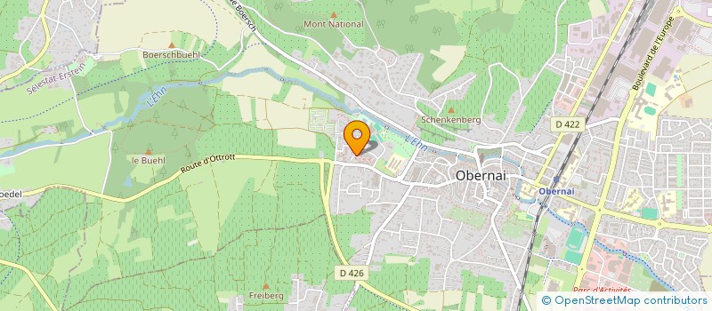 localisation de l'entreprise MONSIEUR TITOUAN CERTAIN  OBERNAI