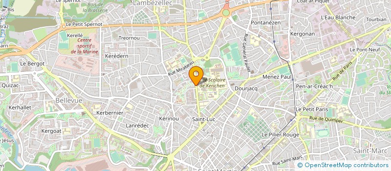 localisation de l'entreprise MONSIEUR TITOUAN CESSOU à BREST