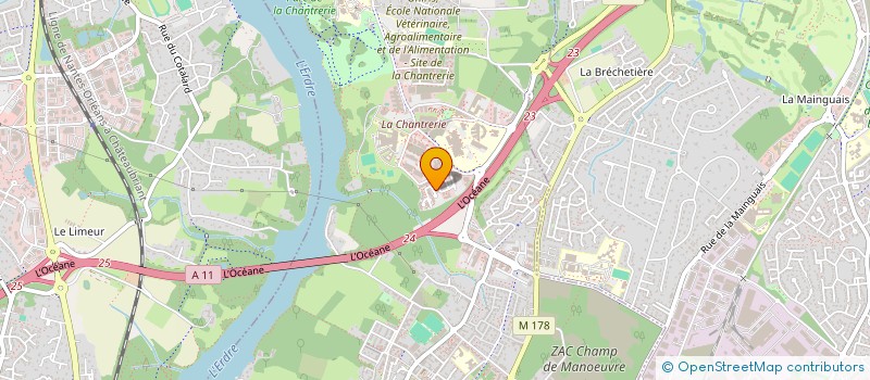 localisation de l'entreprise MONSIEUR TITOUAN CHUPIN à NANTES