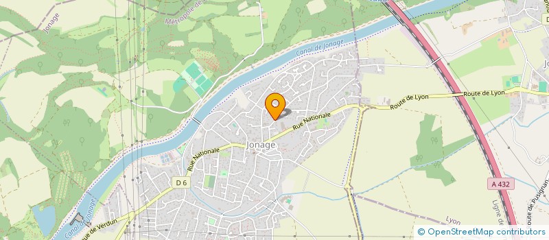 localisation de l'entreprise MONSIEUR TITOUAN CLEMENT  JONAGE