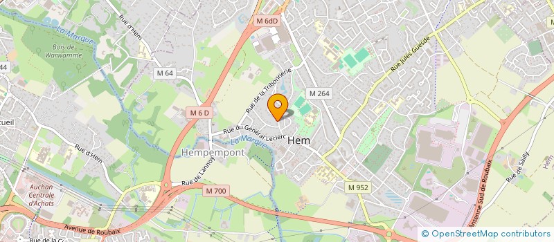 localisation de l'entreprise MONSIEUR TITOUAN COISNE  HEM