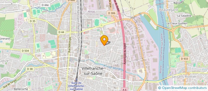 localisation de l'entreprise MONSIEUR TITOUAN CORNILLE-GUILLEVIC  VILLEFRANCHE-SUR-SAONE