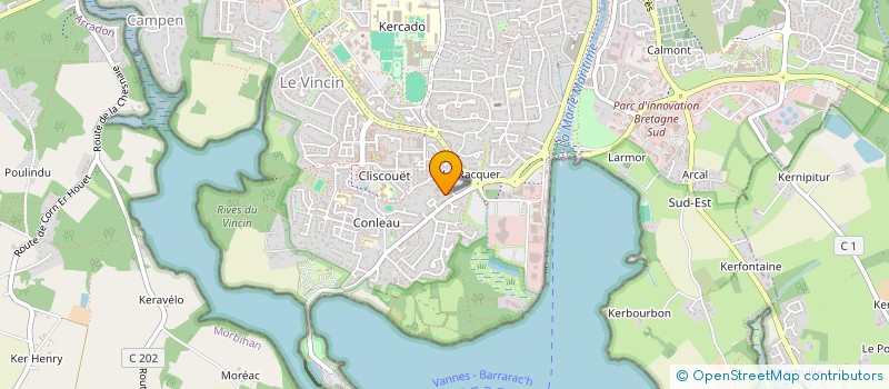 localisation de l'entreprise MONSIEUR TITOUAN CULAUD à VANNES