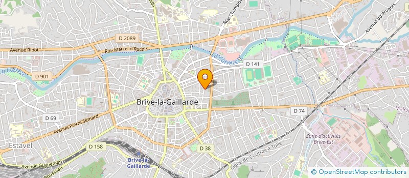 localisation de l'entreprise MONSIEUR TITOUAN DARCHY  BRIVE-LA-GAILLARDE