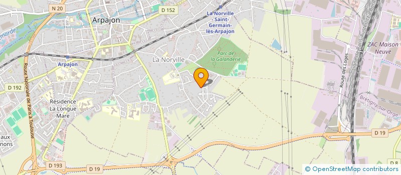 localisation de l'entreprise MONSIEUR TITOUAN DEMARQUE  LA NORVILLE