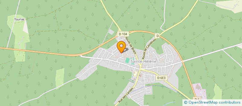 localisation de l'entreprise MONSIEUR TITOUAN DESTRUHAUT  SAINTE-HELENE