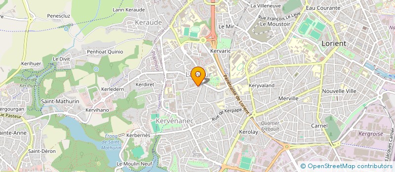 localisation de l'entreprise MONSIEUR TITOUAN DEVAUD  LORIENT