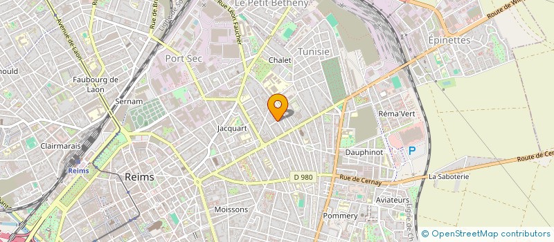 localisation de l'entreprise MONSIEUR TITOUAN DUGUEPERROUX  REIMS