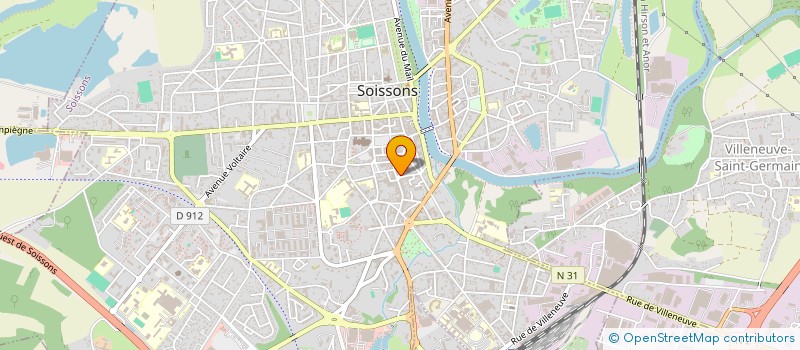 localisation de l'entreprise MONSIEUR TITOUAN FELY à SOISSONS