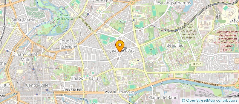 localisation de l'entreprise MONSIEUR TITOUAN FLOC'H  RENNES