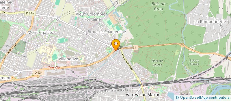 localisation de l'entreprise MONSIEUR TITOUAN FRICTION  BROU-SUR-CHANTEREINE