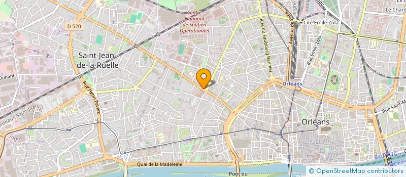 localisation de l'entreprise MONSIEUR TITOUAN GAILLOT à ORLEANS
