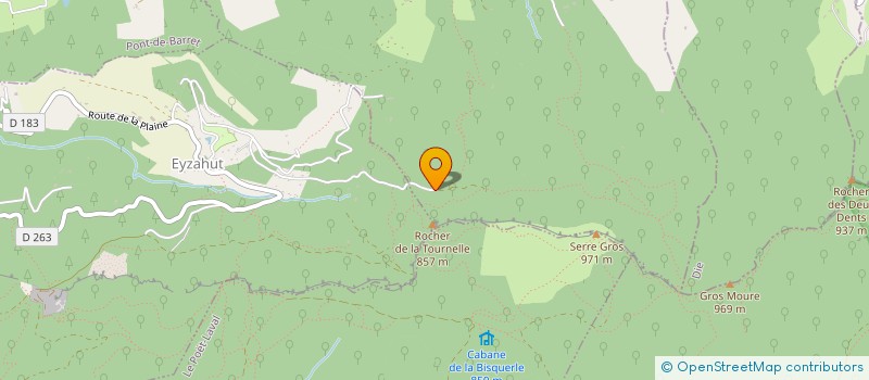 localisation de l'entreprise MONSIEUR TITOUAN GALLAND  ROCHEBAUDIN