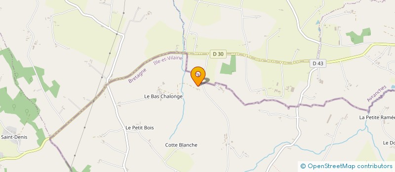 localisation de l'entreprise MONSIEUR TITOUAN GALOPIN  SAINT-GEORGES-DE-REINTEMBAULT