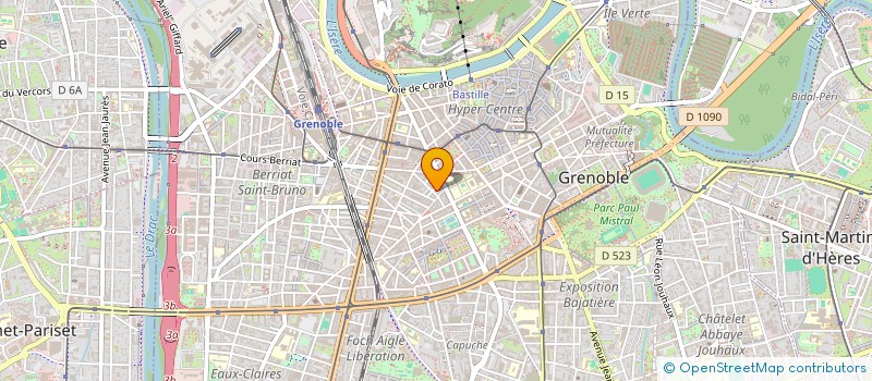 localisation de l'entreprise MONSIEUR TITOUAN GIGNOUX  GRENOBLE