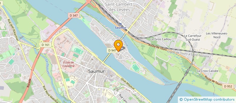 localisation de l'entreprise MONSIEUR TITOUAN GUIOT-SAMEDI  SAUMUR