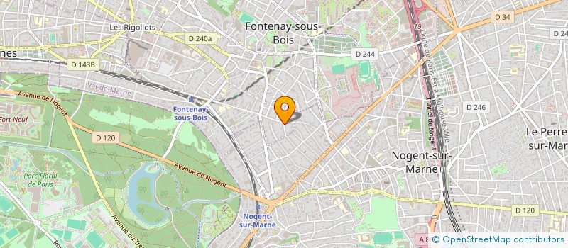 localisation de l'entreprise MONSIEUR TITOUAN JULIEN à FONTENAY-SOUS-BOIS