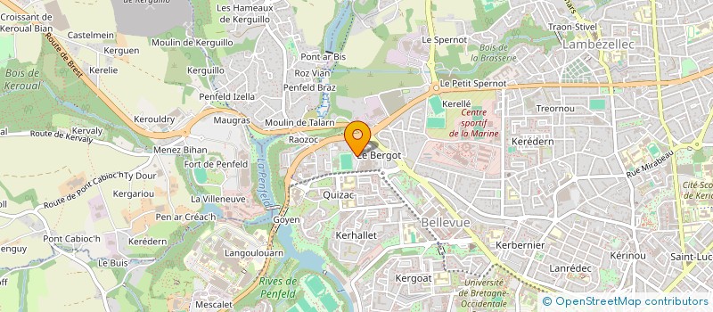 localisation de l'entreprise MONSIEUR TITOUAN KEREBEL  BREST