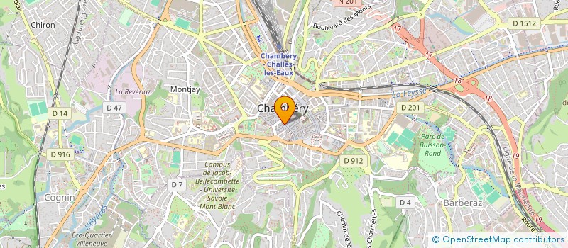 localisation de l'entreprise MONSIEUR TITOUAN LAMBERT  CHAMBERY