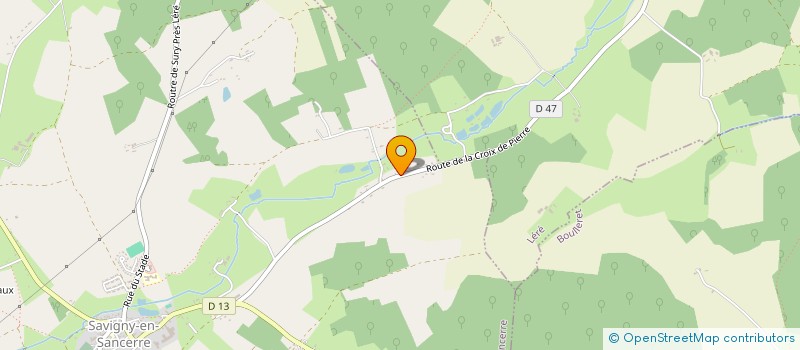 localisation de l'entreprise MONSIEUR TITOUAN LAVOISIER  SAVIGNY-EN-SANCERRE