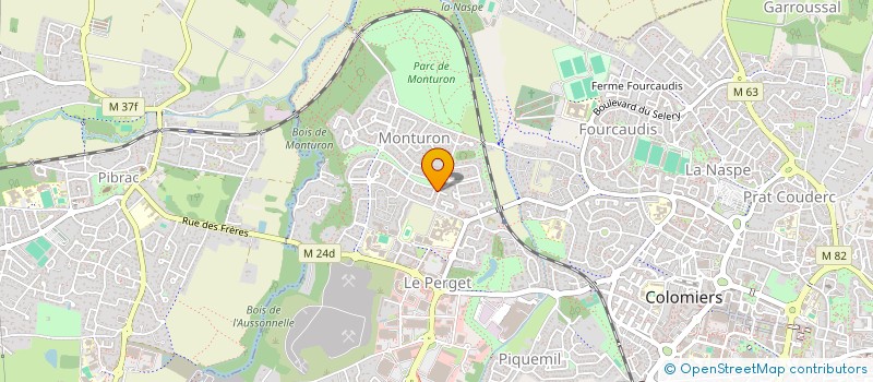 localisation de l'entreprise MONSIEUR TITOUAN LE GUENNAN à COLOMIERS