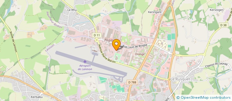 localisation de l'entreprise MONSIEUR TITOUAN LE LAY-STEPHAN à LANNION