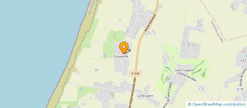 localisation de l'entreprise MONSIEUR TITOUAN LE MAREC  OCTEVILLE-SUR-MER