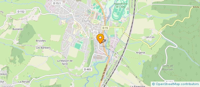 localisation de l'entreprise MONSIEUR TITOUAN LOTH  CLUNY