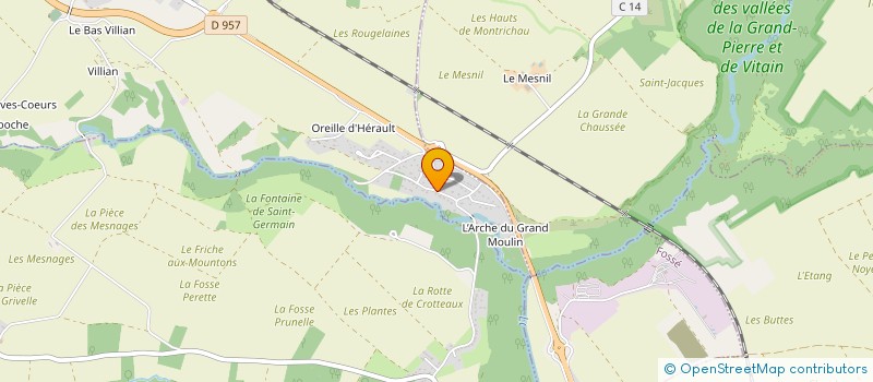 localisation de l'entreprise MONSIEUR TITOUAN MANCEAU  LA CHAPELLE-VENDOMOISE