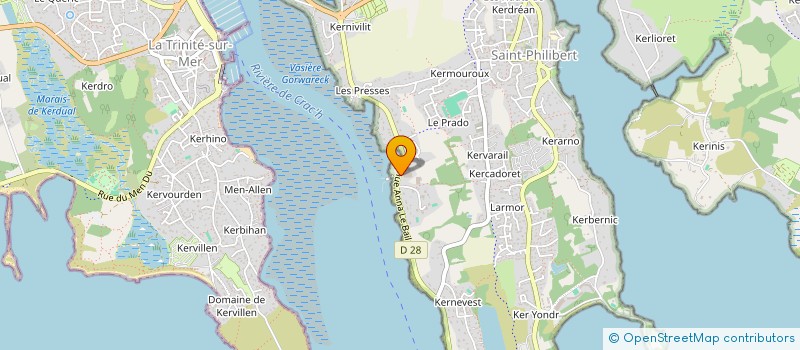 localisation de l'entreprise MONSIEUR TITOUAN MARILLEY  SAINT-PHILIBERT